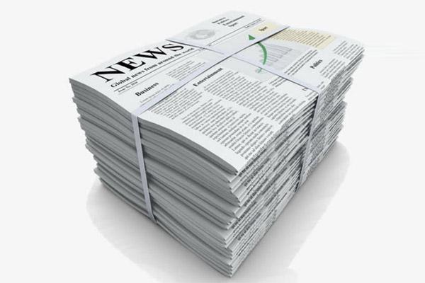 新聞紙嚴重（chóng）短缺！這裏或停止印刷報紙